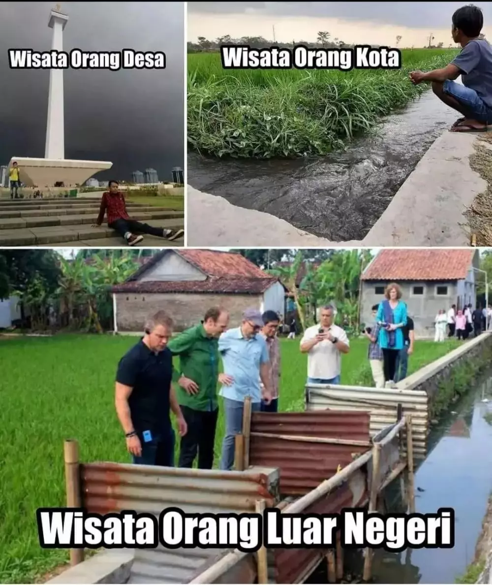 tingkah nyeleneh saat pergi liburan ini bisa bikin stress warga setempat © berbagai sumber