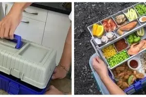 11 Potret kocak wadah bekal ini pakai tempat ala kadarnya, nyeleneh abis