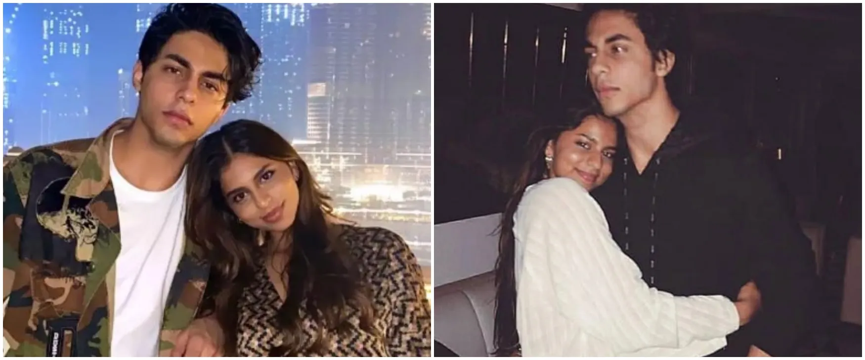 Dua anak Shah Rukh Khan foto bareng di pesta orang terkaya India, sikap Aryan Khan ke adiknya disorot