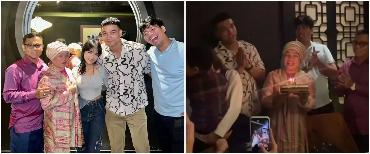 11 Momen ulang tahun ke-23 Fadly Faisal kakak Fuji, kehadiran Thariq Halilintar tuai atensi