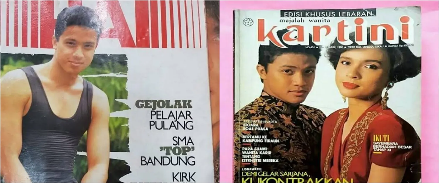Cover boy era 90-an pernah jabat Wagub Jawa Barat, intip 9 potet lawasnya saat jadi model majalah