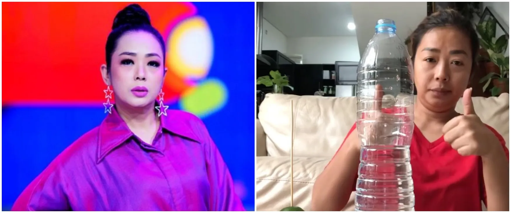 Biasa tampil cetar di atas panggung, ini 9 beda penampilan Soimah pakai vs tanpa makeup