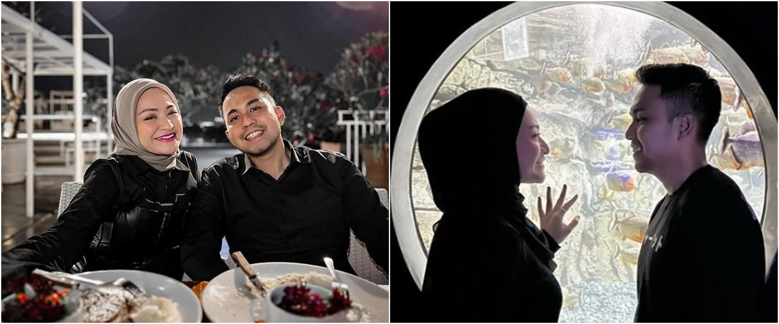 Dari CLBK gagal naik pelaminan, intip 11 kenangan mesra Nathalie Holscher dan Fariz Utama