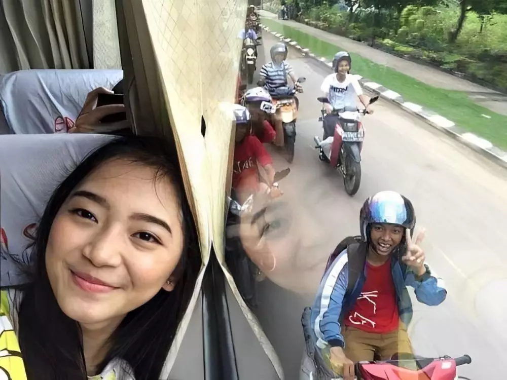 momen kocak pengendara motor Berbagai sumber