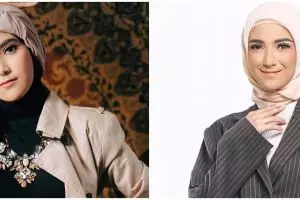 Tampilannya nggak neko-neko, intip 6 gaya Nadya Mustika mantan istri Rizki DA saat hadiri kajian
