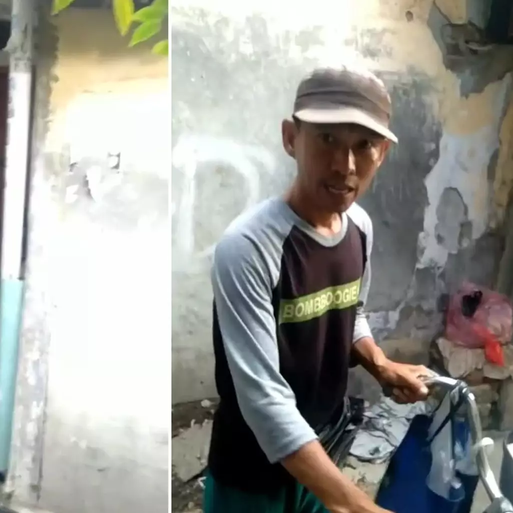 Bikin pembeli terhibur, momen pedagang roti jajakan jualannya ini unik dan lucu abis