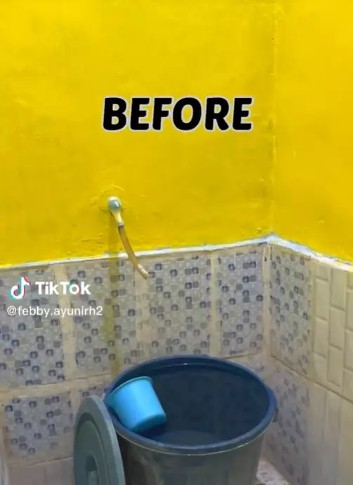 makeover kamar mandi sempit & kusam jadi estetik © berbagai sumber