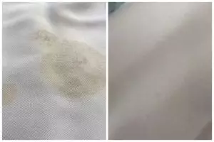 Bukan direndam, begini cara jitu bersihkan noda makanan di taplak meja putih agar kinclong lagi