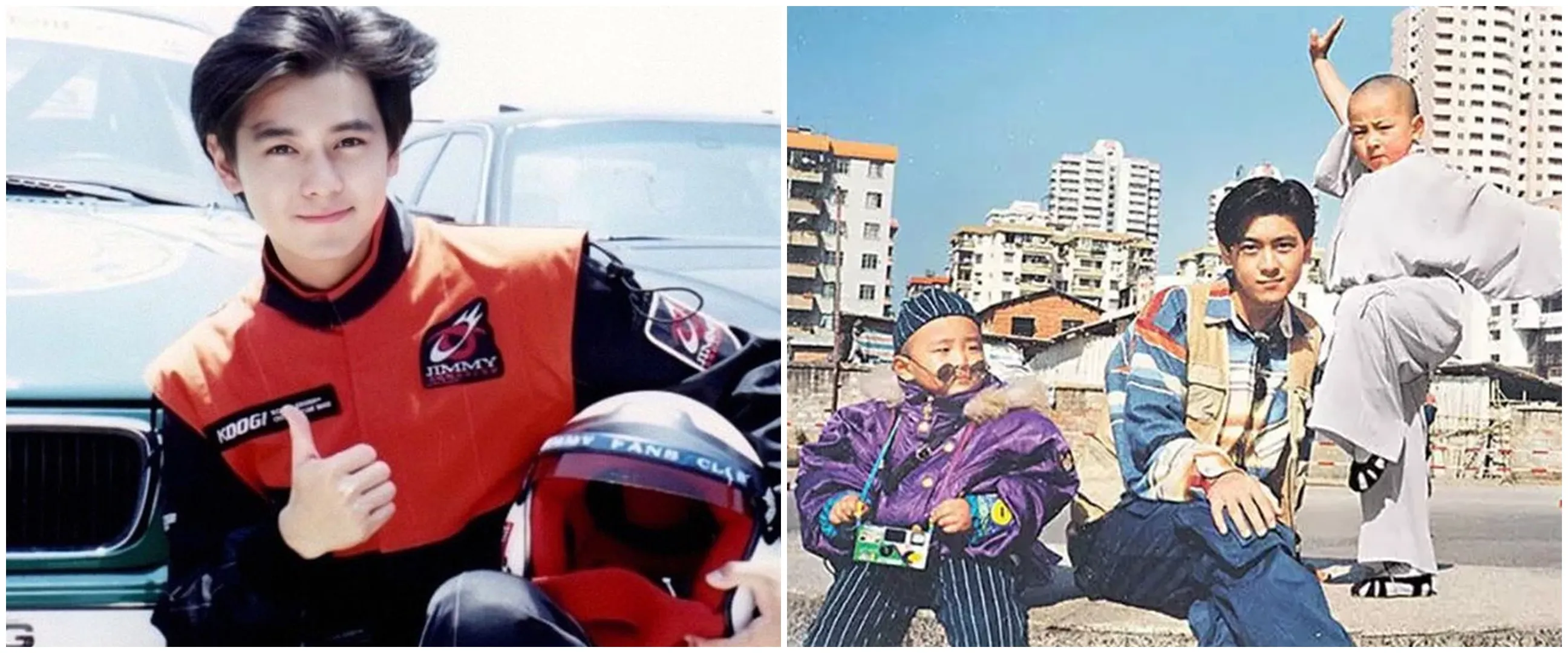 Kini jadi hot daddy, intip 11 potret Jimmy Lin 'kakak' Boboho saat momong anak