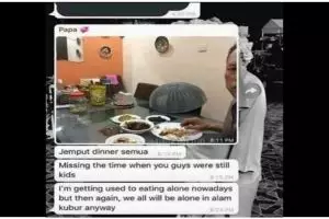 13 Chat lucu ayah ke anaknya ini random banget, dari ngeselin sampai bikin nyesek