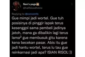 Random abis, 11 status ngomongin mimpi ini kocaknya bikin sakit perut