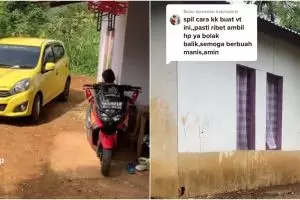 Wanita dihina mobil elit rumah sulit, ini 11 potret huniannya yang sederhana dengan tembok triplek