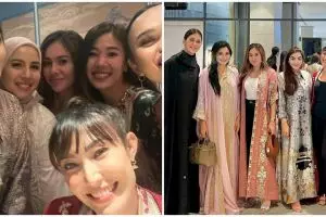 7 Momen buka bersama Geng Cendol, penampilan Nagita simpel jadi sorotan