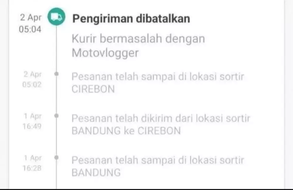status kocak pengiriman barang saat kurir bertugas ini bikin paket jadi gagal nyampe © berbagai sumber