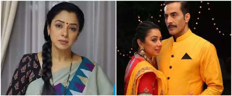 Jadi IRT bergaya sederhana di serial, ini 11 gaya glamor Rupali Ganguly 'Anupamaa' saat pemotretan