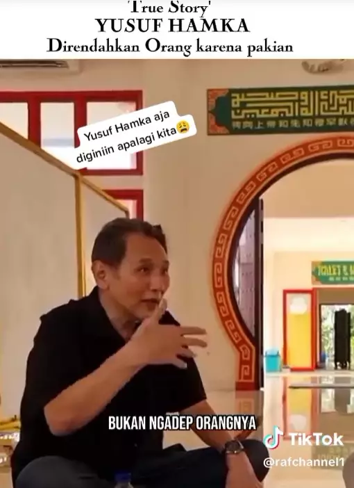 cerita jusuf hamka dihina karena kenakan pakaian sederhana © berbagai sumber