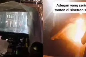 Terungkap 6 cara bikin adegan menegangkan di sinetron, pakai properti sederhana tapi hasilnya dramatis