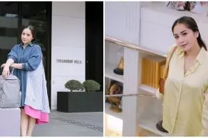 Sempat malu beli jajan di abang SD, intip 11 potret transformasi Nagita Slavina dari kecil hingga kini