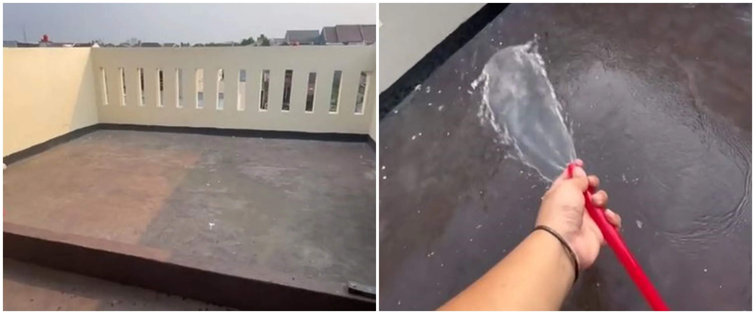 Rooftop nggak terpakai ini di makeover jadi tempat nongkrong nyaman dengan bujet pas-pasan