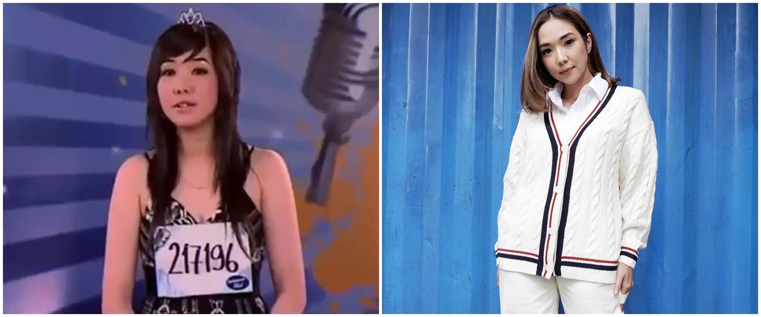 Gaya 11 penyanyi jebolan Indonesian Idol dulu dan kini, Ashanty bikin pangling dengan wajah polosnya