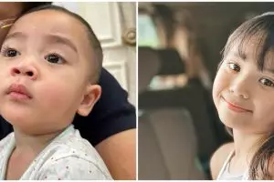 Gaya 11 anak seleb cosplay jadi tokoh kartun, Rayyanza bikin gemas dengan kostum Larry si Lobster