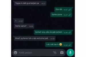 Gagal paham, 11 chat lucu tanya jawab soal bahasa Inggris ini ngawurnya kebangetan