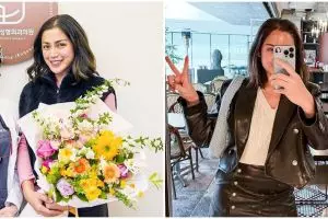 5 Potret Jessica Iskandar usai operasi hidung di Korea, penampilannya kayak beda orang