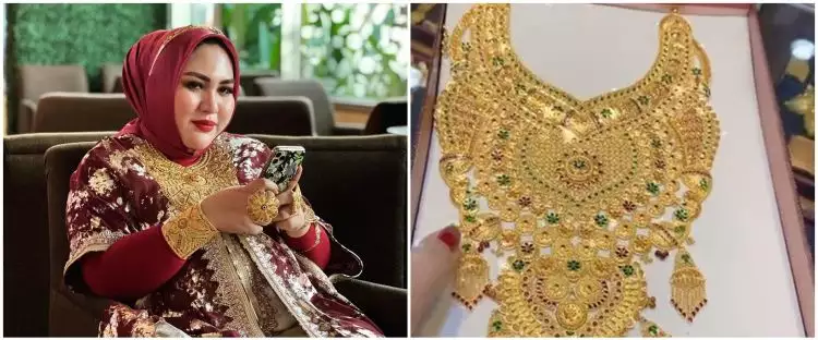 Momen Mira Hayati pemilik tas emas Rp 500 juta borong perhiasaan, uang tunainya bikin melongo