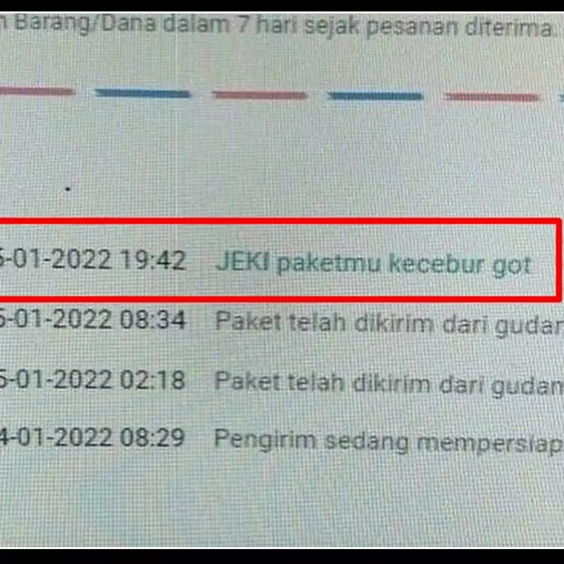 11 Tulisan lucu di status pengiriman online shop ini bikin hati bertanya-tanya