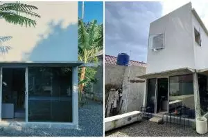 Desain rumah mini berdinding semen, 11 potret interiornya minimalis tapi tetap compact
