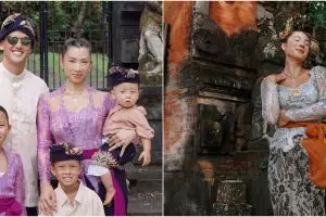 9 Momen Jennifer Bachdim ajak anak bagi-bagi takjil buka puasa, aksinya diacungi jempol