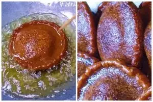 Cara mengolah adonan kue cucur, hasilnya empuk dan tetap berserat meski tanpa mixer