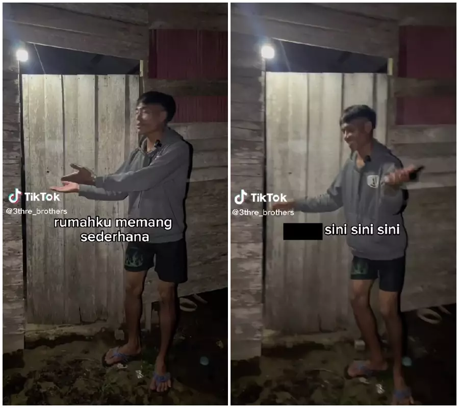 hunian kayu jadi estetik © TikTok/@3thre_brothers hunian kayu jadi estetik © TikTok/@3thre_brothers
