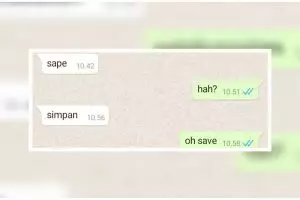 11 Chat lucu minta teman save nomor kontak ini bikin geleng kepala
