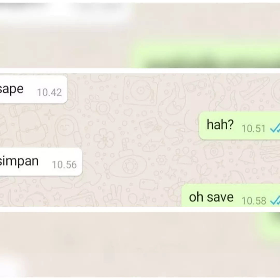 11 Chat lucu minta teman save nomor kontak ini bikin geleng kepala