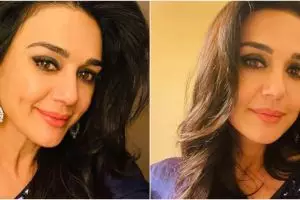 7 Penampilan Preity Zinta hadiri acara buka puasa bersama, wajah tirusnya bikin pangling