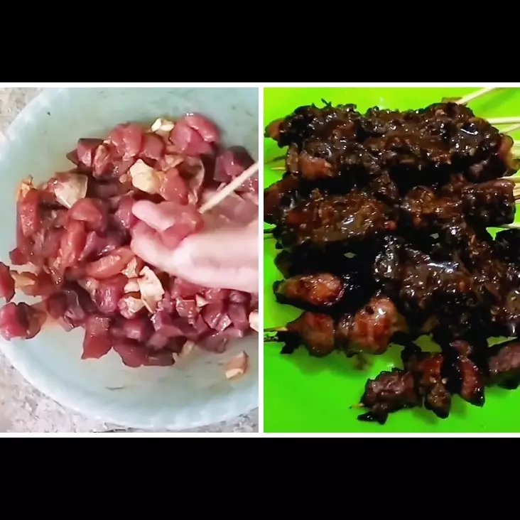 Tanpa direbus dan marinasi, ini cara cepat mengempukkan daging sate cukup pakai satu bahan