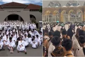 Viral anak SMA bagikan momen study tour bareng teman-teman kelas ke Makkah, belajar sekaligus umrah