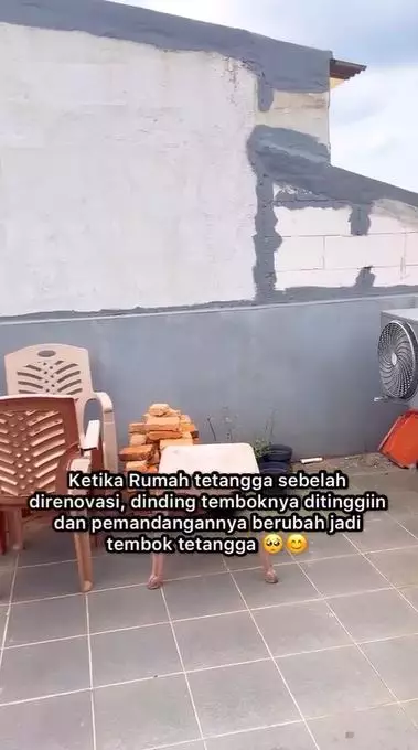 makeover rooftop tanpa atap TikTok