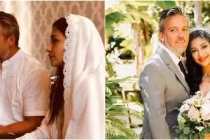 Tampil pakai hijab, Rahma Azhari beri jawaban menohok usai dituding pindah agama pemberkatan di gereja