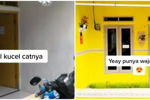 Dari berantakan hingga tertata, intip 11 potret makeover kontrakan tiga petak bernuansa kuning cerah