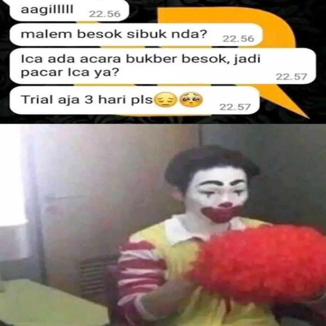 Jadi badut asmara, 11 potret kocak chat cuma jadi pelampiasan gebetan ini nyesek banget