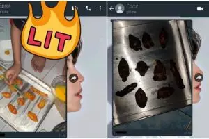  13 Potret kocak gagal bikin kue Lebaran ini penampakannya bikin ngenes, autorugi besar