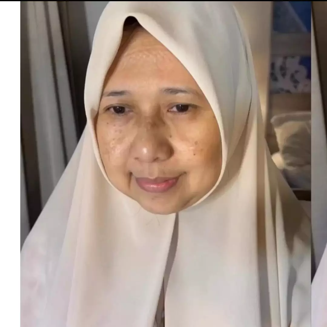 Nenek dirias MUA jadi pengantin syari, hasilnya manglingi terlihat lebih muda