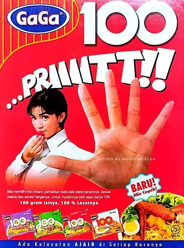 Bintang iklan mi hot mom © Instagram