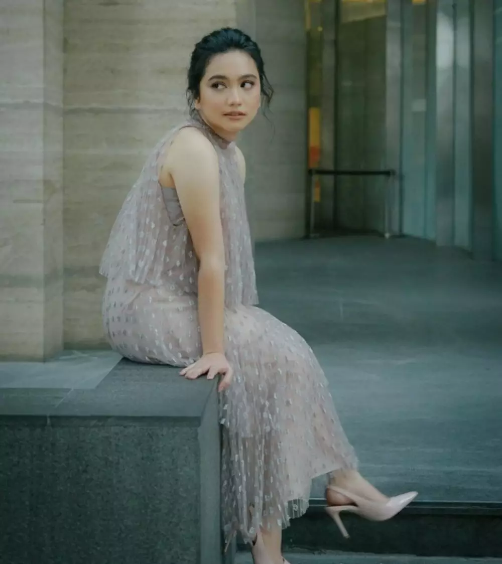 Rachel Amanda pakai dress © Instagram