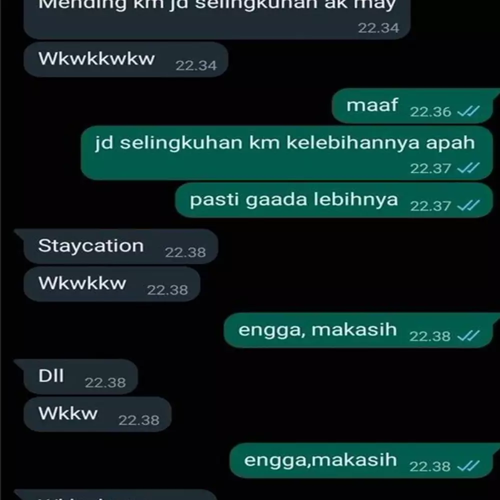 11 Chat lucu ngajak selingkuh pacar orang ini bikin geleng kepala, red flag abis!