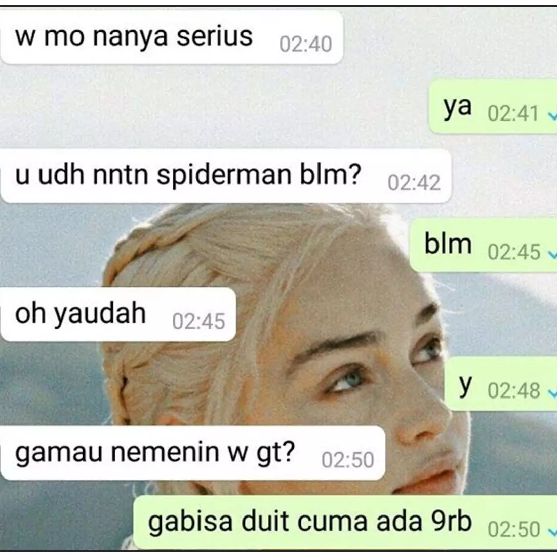 11 Chat lucu cowok nolak halus cewek ini bikin senyum kecut sambil nyesek