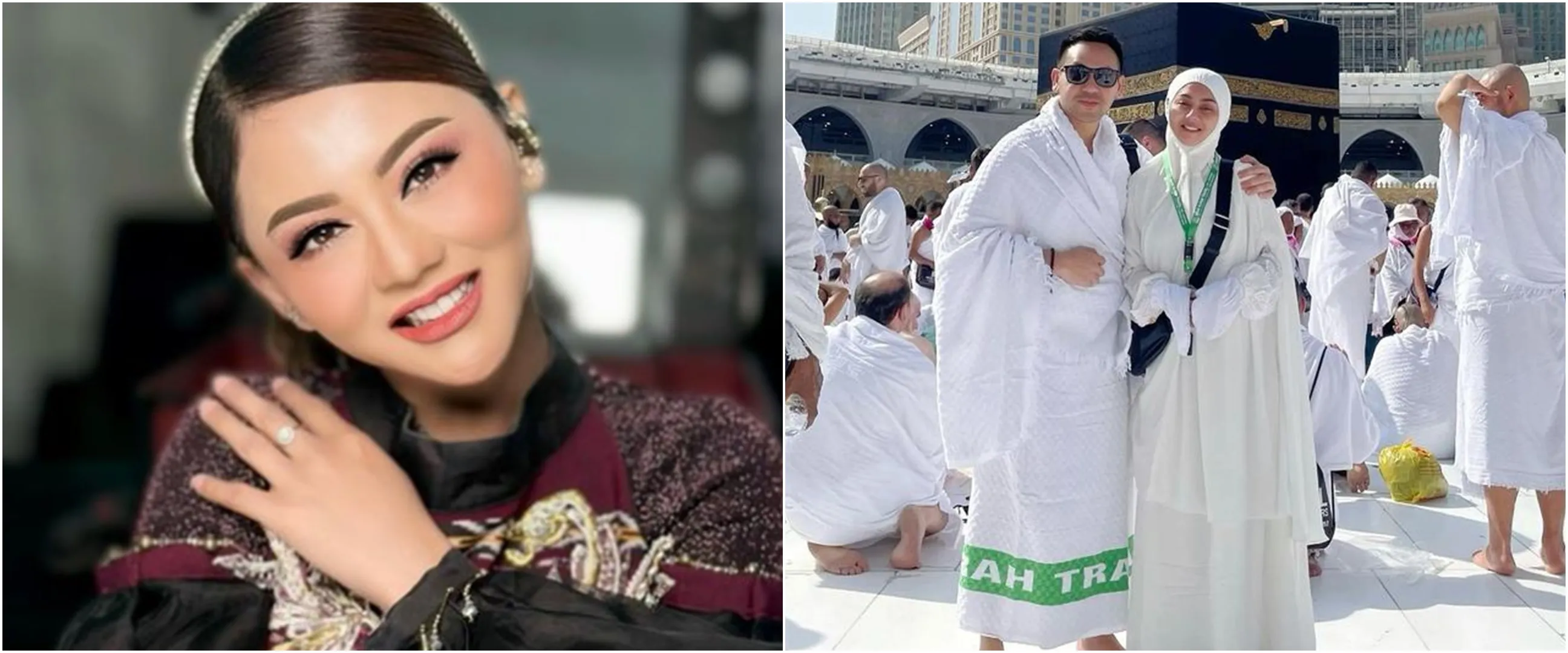Pakai hijab usai pulang umrah, 9 potret terbaru Jenita Janet ini didoakan istiqomah