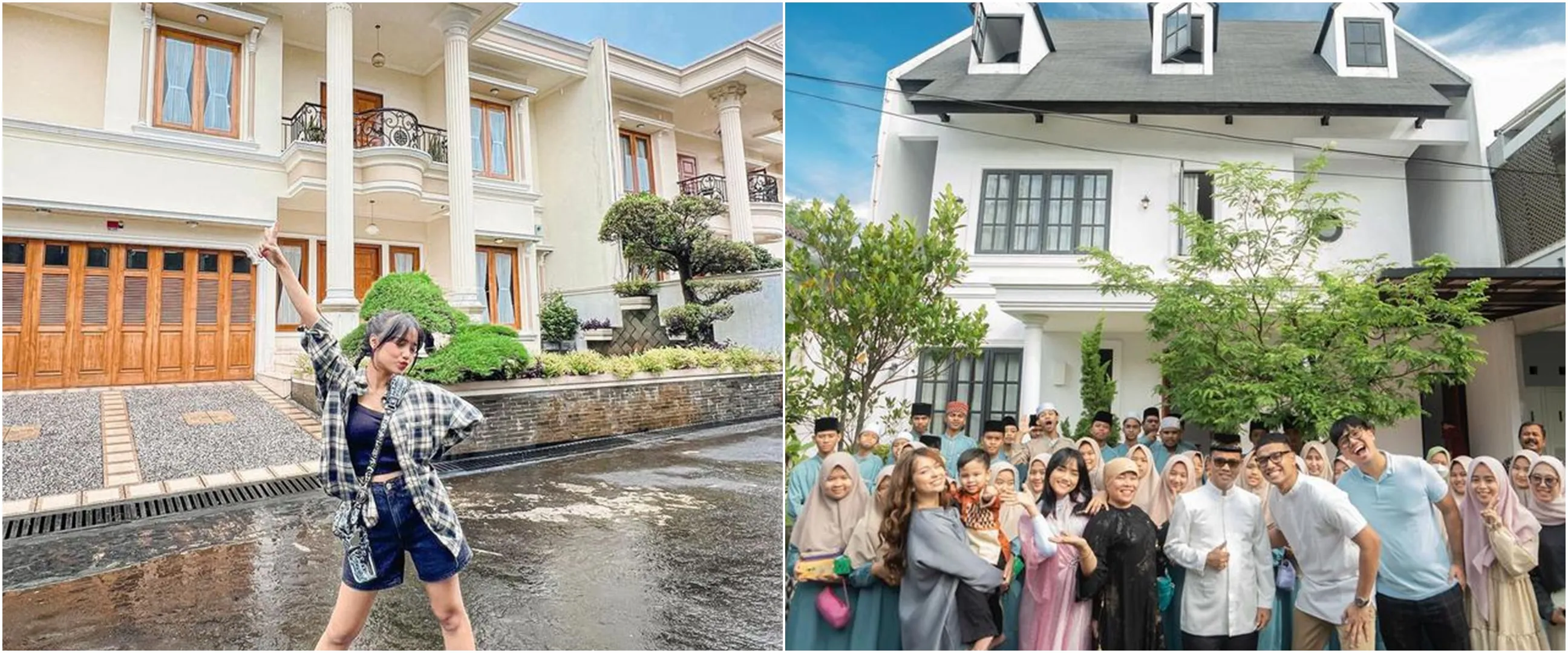 Belum lama dibeli dengan harga fantastis, 9 seleb ini rayakan Idul Fitri 2023 di rumah baru